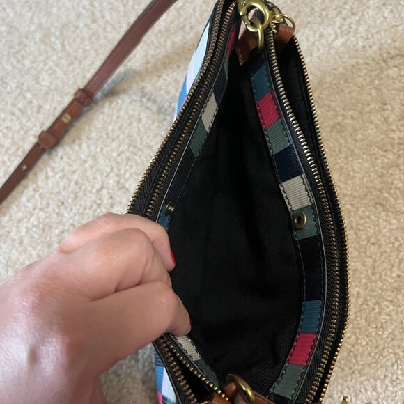 Fossil Triple Compartment Crossbody - Picture 7 of 15